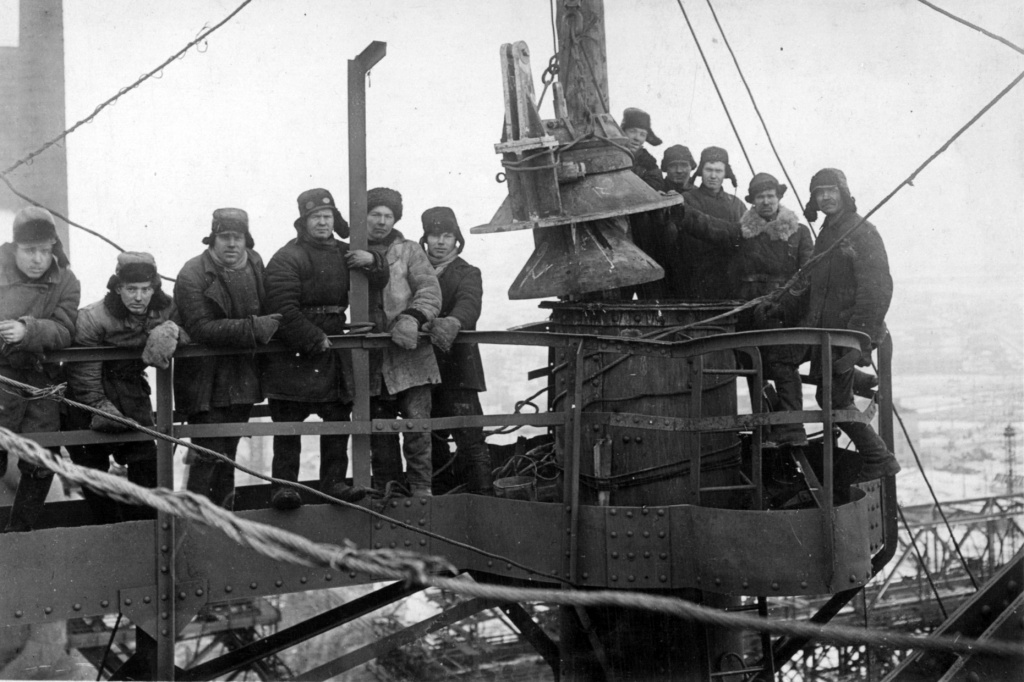 Кузнецкстрой. Рабочие доменный цеха 5.12.1932г..jpg